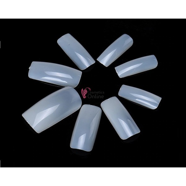 Tipsuri full tips 500 bucati fara bordura Crem TPS36